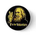 Lysander Spooner Voluntaryism Buttons