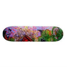 Lysergic Acid Sunset Skateboard