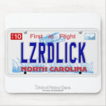 LZRDLICK NC Plate Mouse Pad