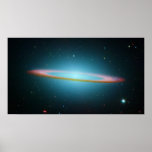 M104 Sombrero GaIaxy - poster
