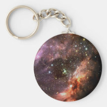 M17 Stellar Cluster Keychain