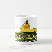M3A1 (Stuart III).1943 US 1st Armour... Mug