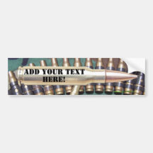 m60 50 cal bmg army vet usn usmc Bumper Sticker