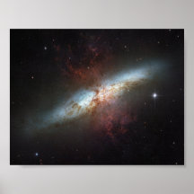 M82 in Ursa Major Poster
