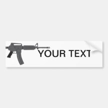 M-4 BUMPER STICKER