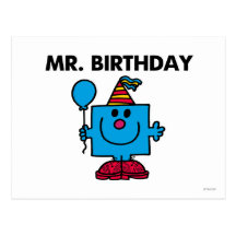 M. Birthday Classic Cartes Postales