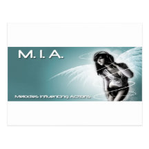 M.I.A. Blue Angel Post Cards