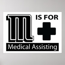 M Is For Medical Assisting Print