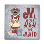 M is for Mom Refrigerator Magnets