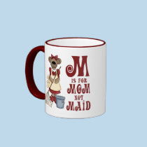 M is for Mom mugs
