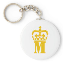 M - Letter - Name Key Chains