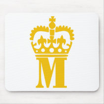 M - Letter - Name Mouse Mat
