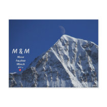 M & M - Moon touches Mönch Postkarten