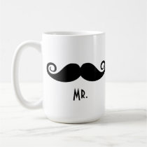 M. Mustache et Mme Lips tasses