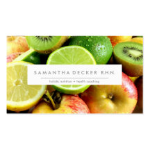 M O D E R N | Nutrition + Health | Business Card