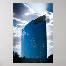 M Resort Casino at Sunset Tall Shot Poster