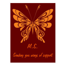 M.S. Butterfly Post Cards