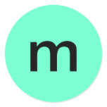 m sticker