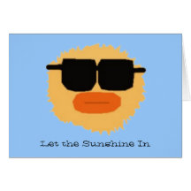 M.sunshine copy, Let the Sunshine In Greeting Cards