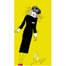 ma belle michelle, by lalo peña acrylic cut outs