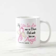 Ma belle-soeur est un cancer du sein de l'ange 2 tasse