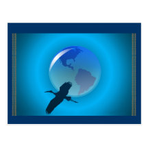 Ma carte postale de la terre