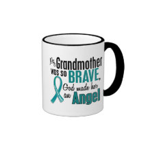 Ma grand-mère est un Cancer ovarien de l'ange 1 Tasse