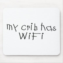 Ma huche a le wifi tapis de souris