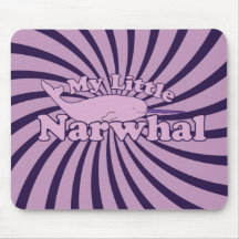 Ma petite parodie de Narwhal Tapis De Souris