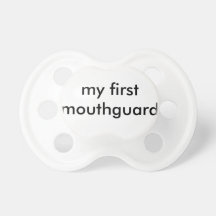 ma première tétine de bébé de mouthguard