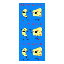 Mac and Cheese Teamwork Bookmark Rack Cards