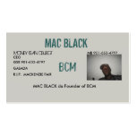 MAC BLACK, CEO, GSE 901-653-4797 business cards