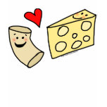Mac Loves Cheese, Funny Cute Macaroni + Cheese t-shirts