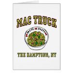 Mac Truck Macaroni Greeting Cards