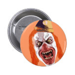 Macabre Clown Button