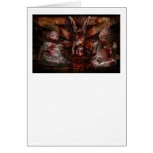 Macabre - Dolls - Having a friend for dinner Card