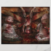 Macabre - Dolls - Having a friend for dinner Full Color Flyer