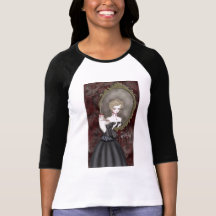 Macabre Mirror Black & White Long Sleeve Shirt