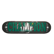 Macanese and a Champion Skate Board Deck