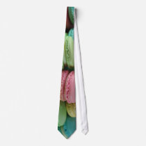 Macaron Macarons tie necktie novelty dessert food