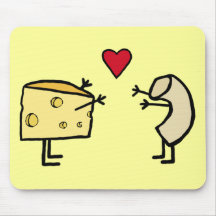 Macaroni and Cheese Mouse Pads
