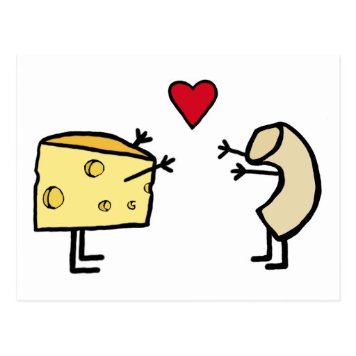 Macaroni and Cheese Postcards