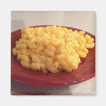 Macaroni and Cheese Refrigerator Magnets