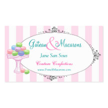 Macarons Business Card