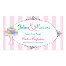 Macarons Business Card