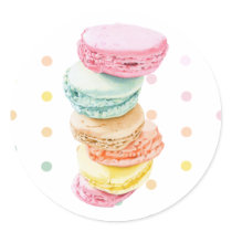 Macarons dots Sticker