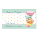 Macarons pointille le carte de visite