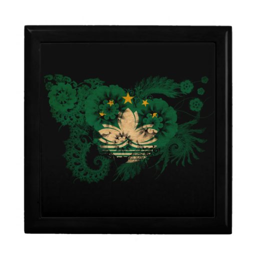 Macau Flag Keepsake Box