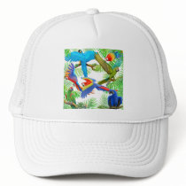 Macaw Jungle Hat