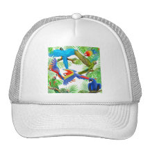 Macaw Jungle Hat